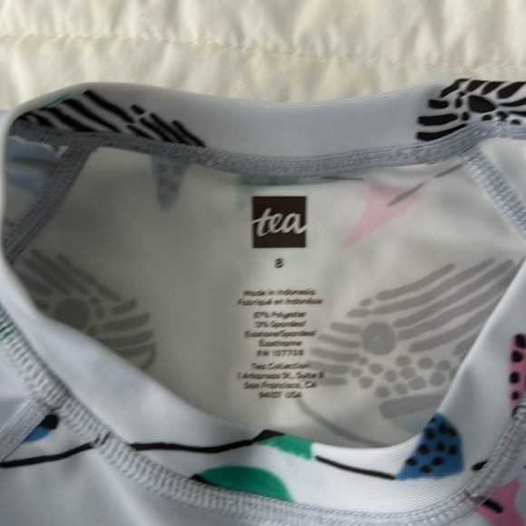 Tea Collection Fish Print Rashguard - Picture 2 of 7
